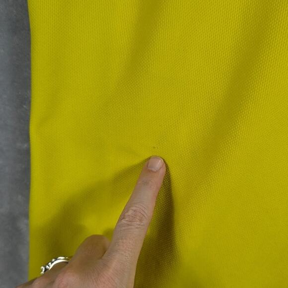 Oregon Ducks Nike Shirt Mens Extra Large Yellow Dri Fit Football Polo Flaws - Picture 8 of 11